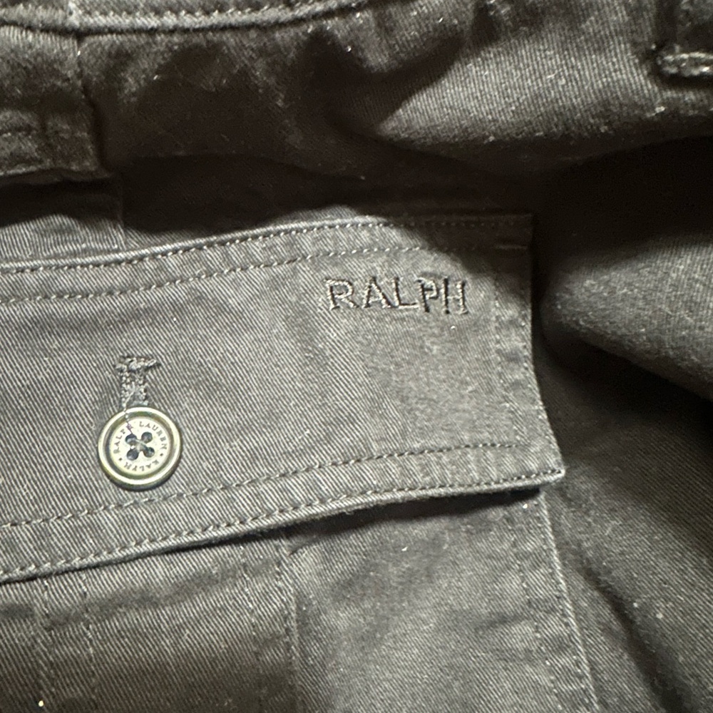 Ralph by Ralph Lauren Y2K Black Cargo Skirt Size 0 - Picture 2 of 5